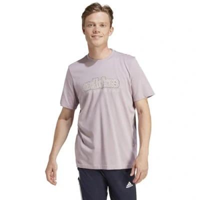Image of adidas Men&#039;s Growth Sportswear Graphic Tee, preloved fig, L