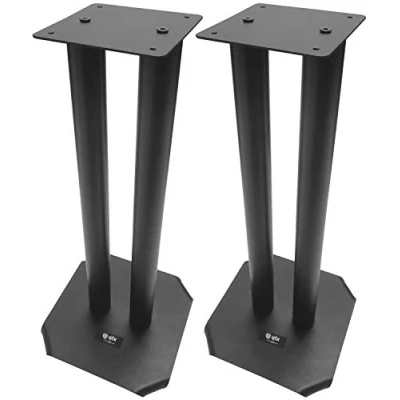 Image of qtx Stylish Studio Monitor Stands Supplied in pairs 50cm