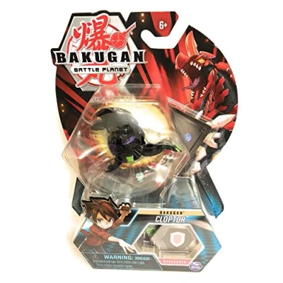Image of Bakugan, Darkus Cloptor, 2&quot; Tall Collectible Transforming Creature, for Ages 6 &amp; Up