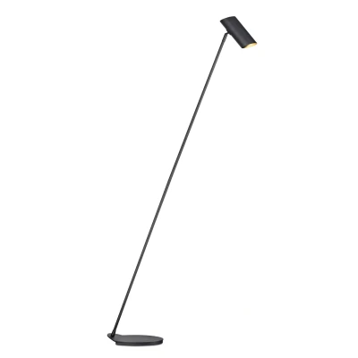 Image of Hester Modern Floor Reading Lamp 1xGU10 Anthracite