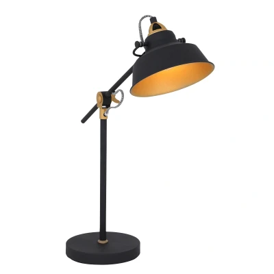 Image of Nove Desk Task Lamp Black Matt, Gold