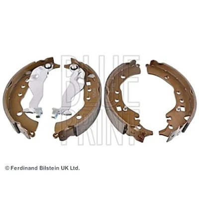 Image of 0449552120, 0449552121 Handbrake Shoes BLUE PRINT ADT34184 Rear Axle