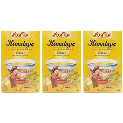 Image of (3 PACK) Yogi Tea Himalaya Ginger Harmony 17 Bag 3 PACK BUNDLE