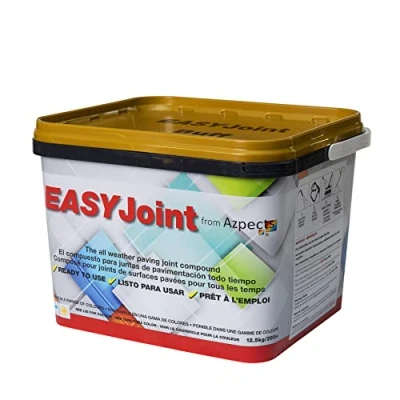 Image of EasyJoint Patio Sand Ready Mixed Paving Jointing Compound for Outdoor Natural Stone, Slate and More. 12.5kg All Weather, Strong Durable Sweep in Joint Buff