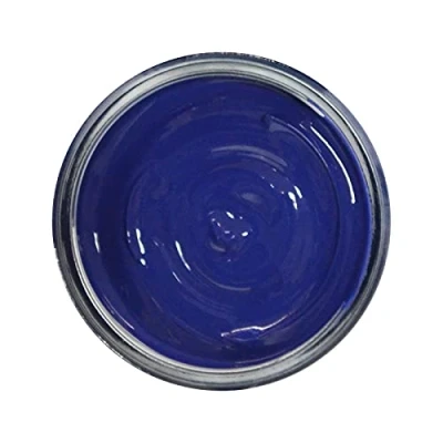 Image of Famaco 50ml Blue Dur Capri Leather Deluxe Cream Polish for Boot and Shoe with Application Sponge Long Lasting Shine Protector Kit Boots Shoes