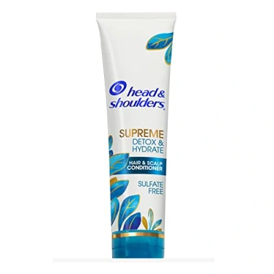 Image of Head &amp; Shoulders Supreme Detox Hydrate Hair Scalp Conditioner, Coconut, 9.4 Fl Oz