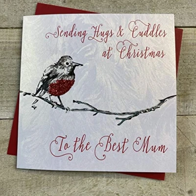 Image of MUM Handmade Christmas Card by White Cotton Cards