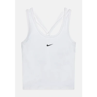 Image of Nike Performance DF ONE TANK Top for kids, Size: 8 10y, White/black