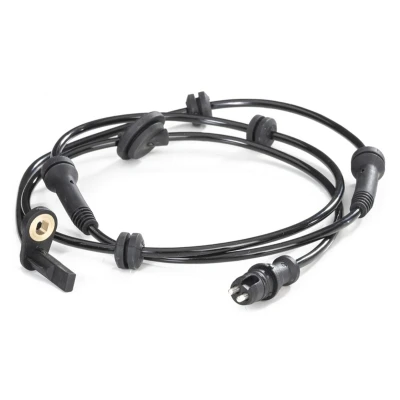 Image of 46740217, 46811205 ABS Sensor HELLA 6PU 009 106 771 Front Axle Left Hall 1280mm 12V FIAT: Doblo I Cargo, Estate