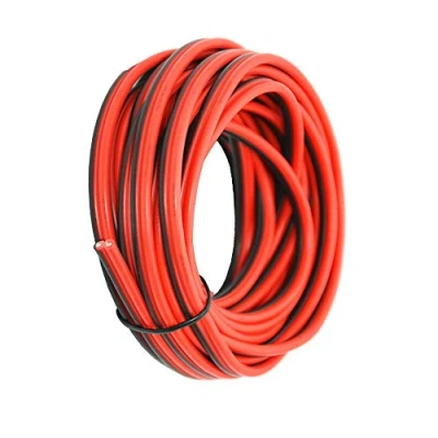 Image of 16 AWG Silicone Electrical Wire 20 Meter [Black 10 m Red m] 2 Conductor Parallel line Soft and Flexible 1.3mm² Hook Up Oxygen Free Strands Tinned Copper TUOFENG