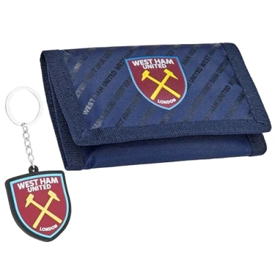 Image of West Ham United F.C. Boys Trifold Wallet &amp; Accessories Gifts for