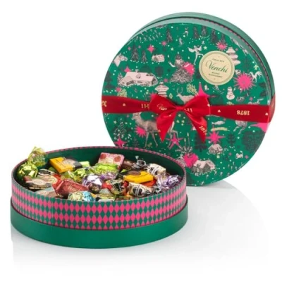 Image of Venchi Christmas Collection Gift Hamper with Assorted Chocolates, 704 g Idea Gluten Free