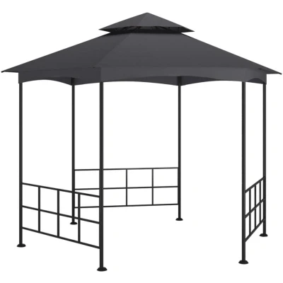 Image of vidaXL Gazebo with Sidewalls 3.1x2.7 m Anthracite