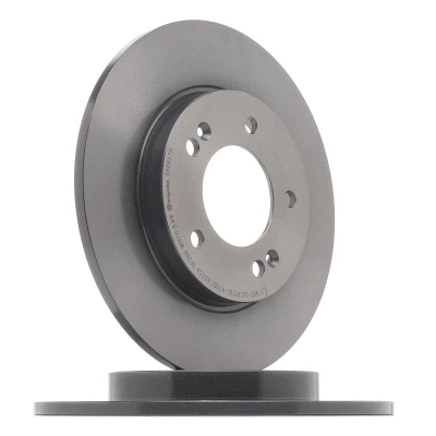 Image of 58411G4300 Brake disc BREMBO 08.D627.11 272mm 10mm 5 solid Coated High carbon HYUNDAI: i30 III Fastback, Hatchback, Estate