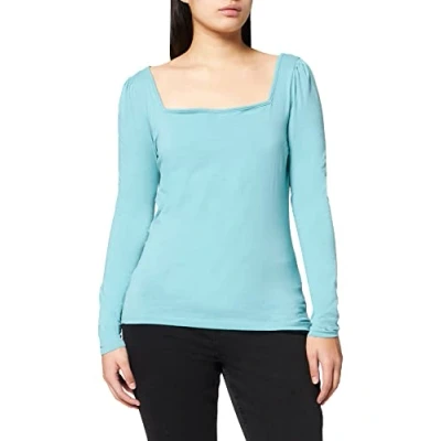 Image of ESPRIT Women&#039;s 121cc1k305 T Shirt, 430/Blue, XL