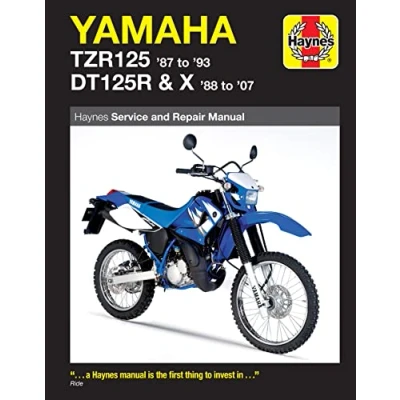 Image of Yamaha TZR125 (87 93) &amp; DT125R/X (88 07) Haynes Repair Manual (Paperback)
