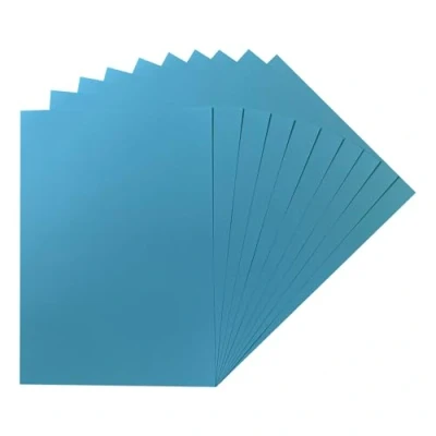 Image of Pack of 100 A5 Light Blue Coloured Paper 75gsm Sheets