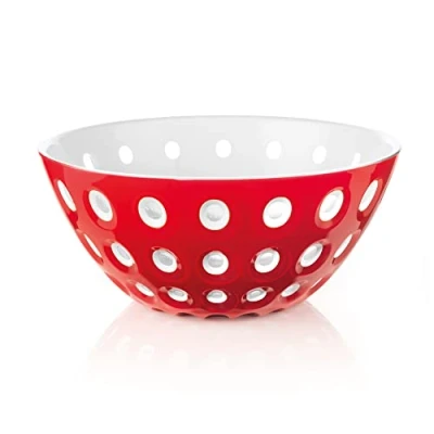 Image of Guzzini Bowls, Acrylic, Red/White/Transparent Red, One Size