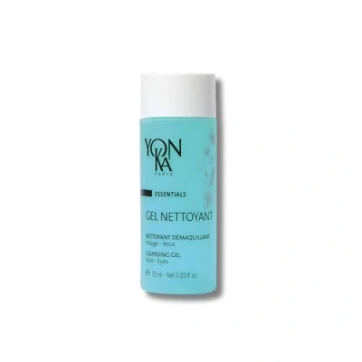 Image of Face Cleanser Gel Yonka 75ml 94% Natural Origin Gentle Cleansing Foam Remove Makeup, Clears and Purifies All Skins, Perfect for Acne Prone Oily Skins Red Algae, Iris (Travel Size)