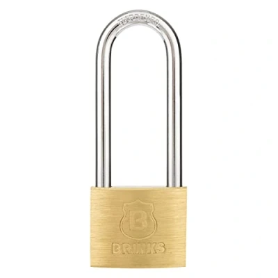Image of BRINKS 171 42001 Solid Brass Keyed Lock with 2.5&quot; Shackle, 40 mm