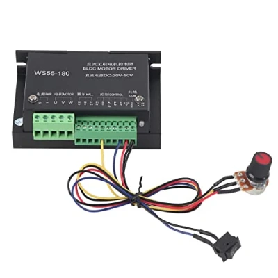 Image of Fafeicy Ws55 180 Motor Driver Controller Dc 20v 50v Cnc Brushless Spindle Bldc for Electric Power Tools, Jade Grinding Machine