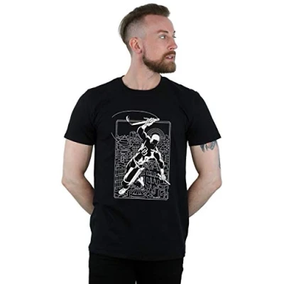 Image of Marvel Men&#039;s Daredevil Silhouette T Shirt Black Large