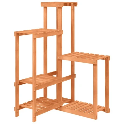 Image of vidaXL Flower Stand 62.5x61.5x101.5 cm Solid Wood Fir