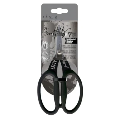 Image of Tim Holtz Tonic Non Stick Snips LEFTHANDED, Left Handed, One Size