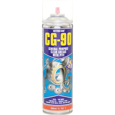 Image of Action Can CG 90 General Purpose Clear Grease With PTFE 500ml