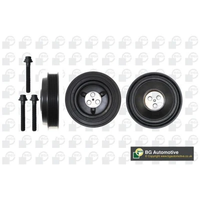 Image of 1379766, 1677923, 1727140, 1748942, 6C1Q6B319EA Belt Pulley Set, crankshaft BGA DP0835K FORD: Transit Mk6 Minibus, Mk7 Van