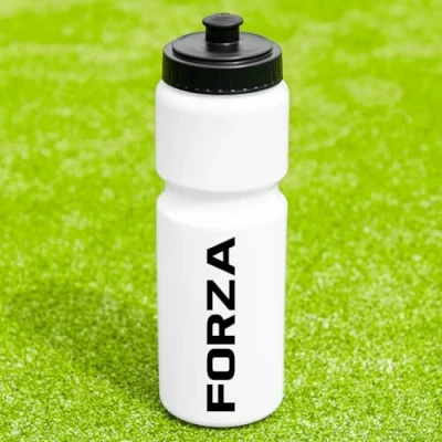 Image of FORZA 750ml Sports Water Bottle BPA Free Bottles with Durable, Easy Squeeze Design Multiple Colours Available (Pack of 20, White)