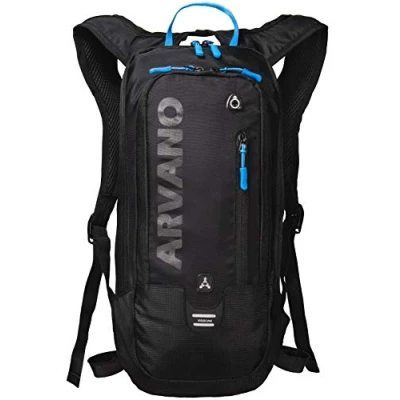 Image of Arvano Bike Backpack, Cycling Backpack Lightweight 6l Mountain biking Rucksack Mini Bicycle Daypack Ski Sport Bags Gift for Skiing Mtb Running Hiking