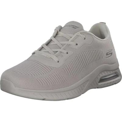 Image of Skechers Women&#039;s Squad AIR Sneaker, Natural, 4 UK