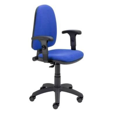 Image of Office Hippo Physio Approved Desk Chair, Ergonomic Home &amp; Chair With Adjustable Seat, Back Lumbar Pump For Comfort Support, Computer Arms Royal Blue