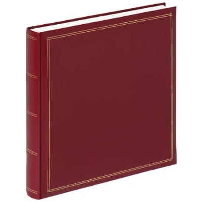 Image of walther Design Photo Album Red 34 x 33 cm Imitation Leather with Embossing, Monza FA 260 R