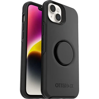 Image of Otterbox Symmetry Plastic Back Cover Black Apple iPhone 14 Plus