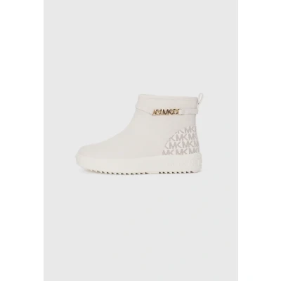 Image of Michael Kors EMMET CHAIN girls&#039;s Children&#039;s Mid Boots in White