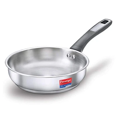 Image of Prestige SS Platina Popular Fry Pan, 240 mm, Silver