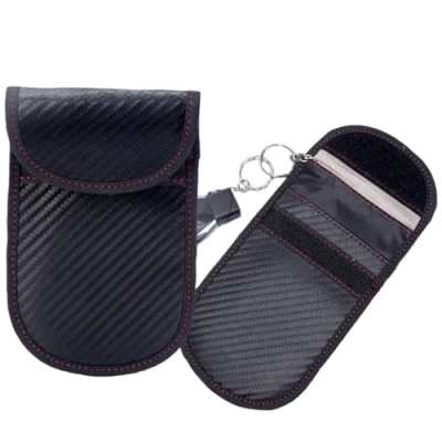 Image of LTG PRO 2X Car Key RFID Signal Blocking Blocker Faraday Cage Pouch Anti Theft Keyless Bag