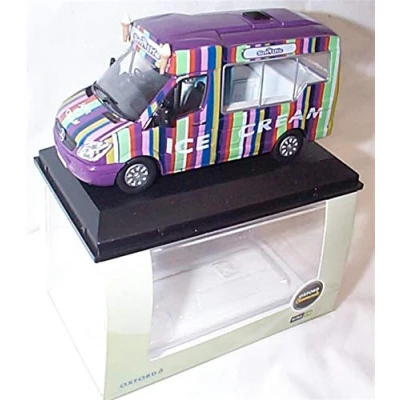 Image of oxford whitby mondial smiths ice cream van 1:43 scale diecast model