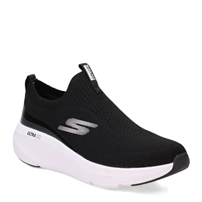 Image of Skechers Women&#039;s GO Run Elevate HOT Streak Sneaker, Black, 4 UK