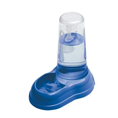 Image of Ferplast food or Water dispenser for dogs and cats AZIMUT 600 Pet Dry Feeder 0,6 Liter, Non slip bottom, 12,5 x 19 h 19,5 cm Blue