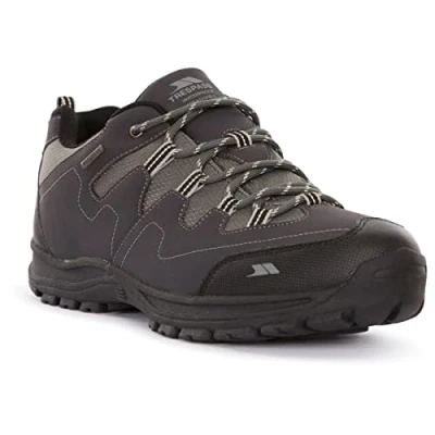 Image of Trespass Finley Mens Black Waterproof Boots Hiking Breathable &amp; Protective