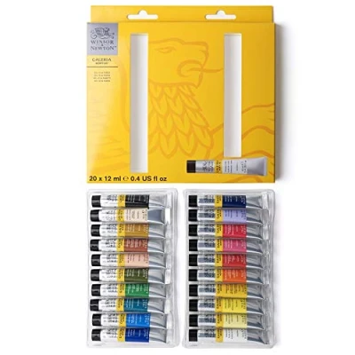 Image of Winsor &amp; Newton, Galeria Acrylic, 20x10ml Tube Set