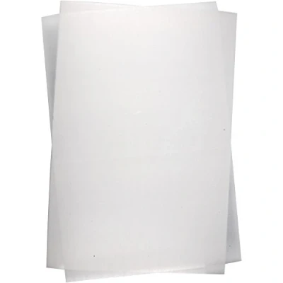 Image of Creativ 79095 Shrink Plastic Sheets, sheet 20x30 cm, Gloss transparent, 10sheets