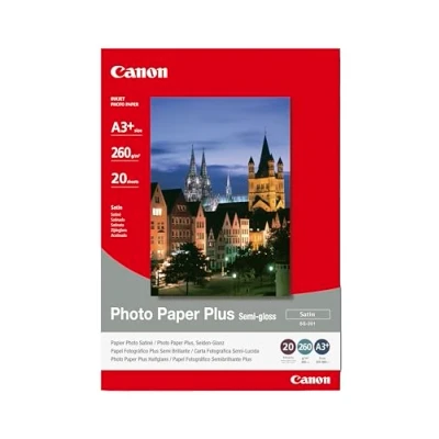 Image of Brennenstuhl SG 201 Semi Gloss Photo Paper Plus A3 20 Sheets