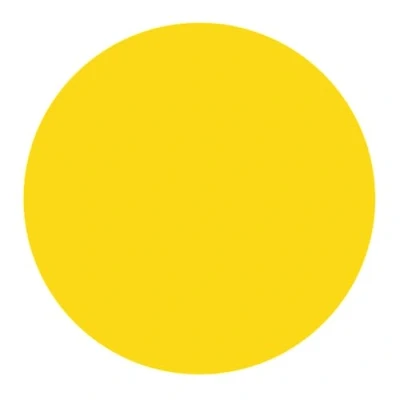 Image of Star Cutouts SC5000 c m 010 Plain Medium Cardboard Circle Yellow Amber Height 76 cm Width Ideal DIY Craft Decoration for Birthday, Wedding, Anniversary etc