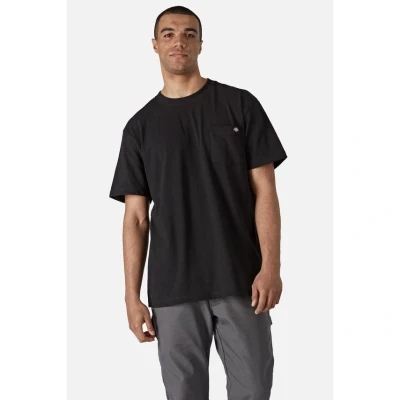 Image of Dickies, Men&#039;s, SS POCKET TEE RELAXED, BLACK, S