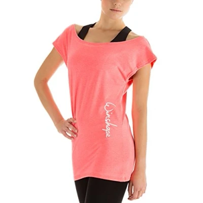 Image of Winshape Women’s Short sleeved Top WTR4 Fitness Leisure Yoga Pilates, Womens, Kurzarmshirt Freizeit Neon Coral, M