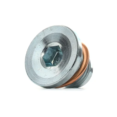 Image of 11137546274, 11137585928 Drain Plug METZGER 8030016 M16x1,5 Steel 8 with seal ring PEUGEOT: 207 Hatchback, Boxer Van, 308 II Hatchback